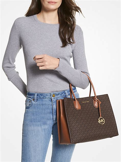 michael kors mercer medium accordion tote